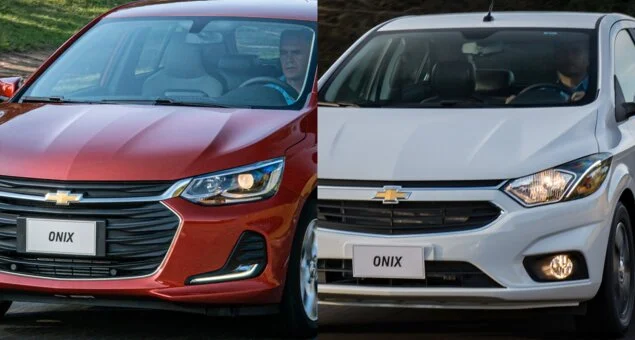 Onix 2015 vs Onix 2020