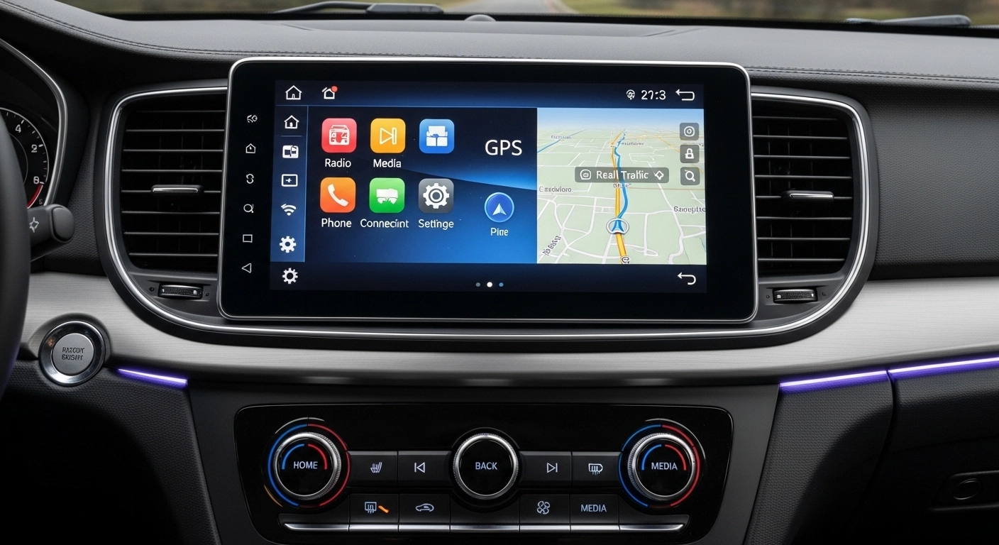 central multimidia para carros