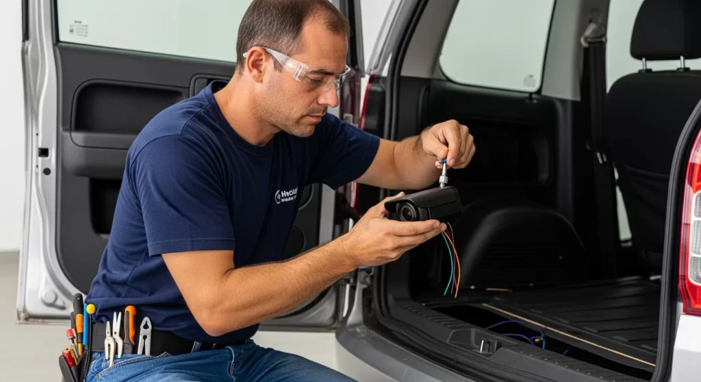 Instalação Câmera de Ré