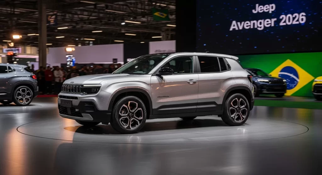 jeep avenger quando chega no brasil