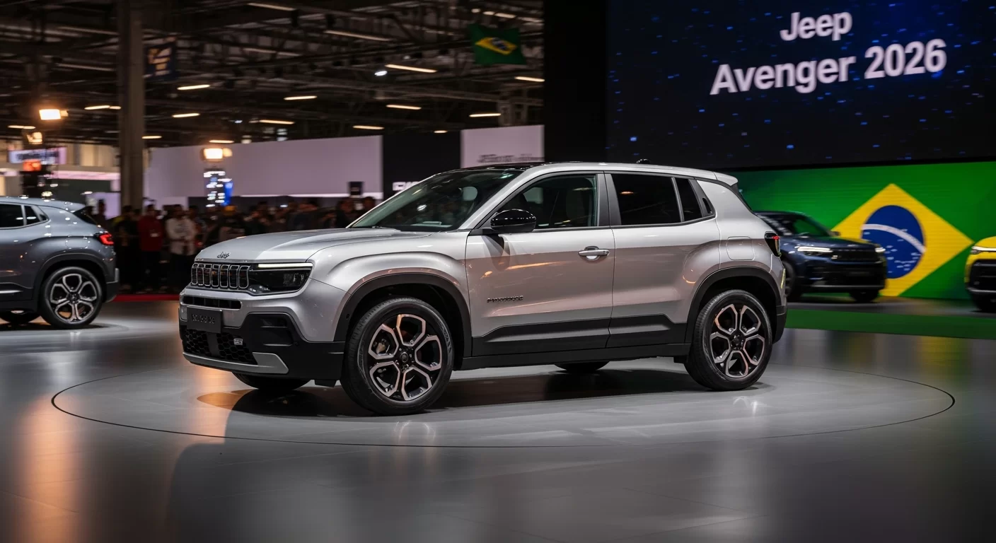jeep avenger quando chega no brasil