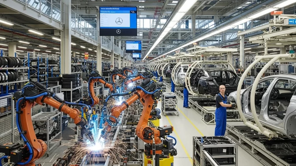 fabrica mercedes benz