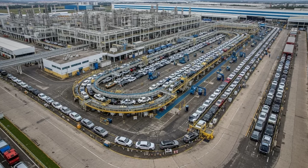 Produção de veículos