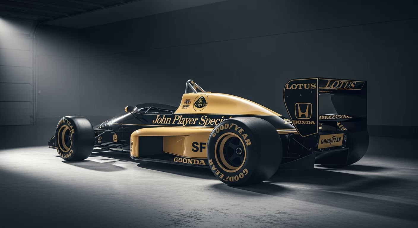 Lotus de Ayrton Senna